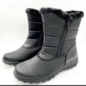 totes Black Winter & Rain Boots